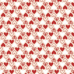 VALENTINESHERZEN m. 2 / beige (WALENTINESMIX)
