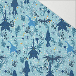 WASSERWELT / aqua - Hydrophober angerauter Wintersweat