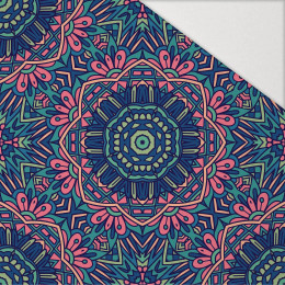 BUNTE MANDALA m. 4 - Hydrophober angerauter Wintersweat