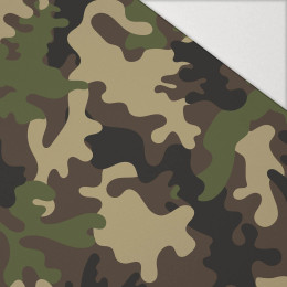 CAMOUFLAGE OLIVE - Hydrophober angerauter Wintersweat