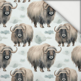 PASTEL BISON - leichte Maschenware angeraut