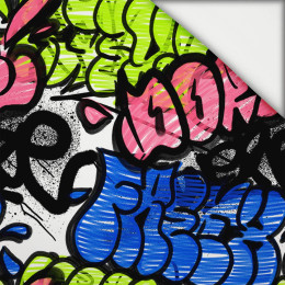 STREET ART Ms. 2 - leichte Maschenware angeraut