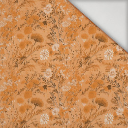 SUNDIAL ORANGE / FLOWERS - Lycra 300g