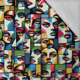 FACES PAT. 1 - Baumwoll Musselin