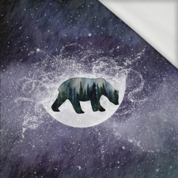 BÄR (GALAXY) - panoramisches Paneel  Sommersweat (60cm x 155cm)