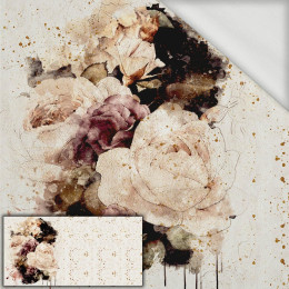 WATERCOLORS FLOWERS MS. 4 - Paneel (80cm x 155cm) Sommersweat