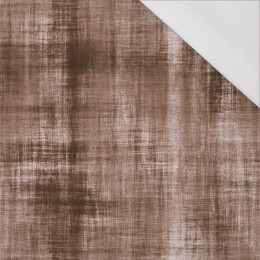 ACID WASH MS. 2 (braun)  - bio single jerset mit Elastan Sommersweat