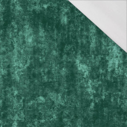 GRUNGE (flaschengrün) - bio single jerset mit Elastan Sommersweat
