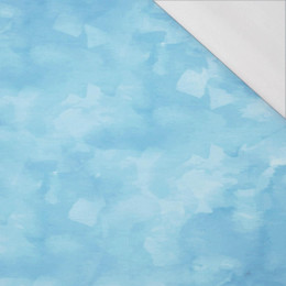 CAMOUFLAGE m. 2 / hellblau - bio single jerset mit Elastan Sommersweat