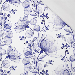 BLUMEN Ms. 4 (Very Peri) - bio single jerset mit Elastan Sommersweat
