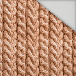 IMITATION SWEATER M. 4 / peach fuzz - schnelltrocknende Webware