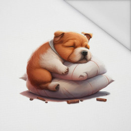 SLEEPING DOG - Paneel (75cm x 80cm) Wasserabweisende Webware