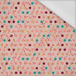GLITTER PUNKTE (GLITTER HERBST) - Wasserabweisende Webware