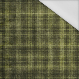 HERBST KARO / grün (HERBSTFARBEN) - Wasserabweisende Webware