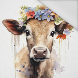 WATERCOLOR COW - Paneel (75cm x 80cm) Wasserabweisende Webware