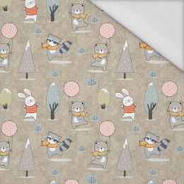 WINTERPARTY MS. 2 (WINTERSPIEL) / ACID WASH BEIGE - Wasserabweisende Webware