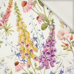 BLUMEN / Glockenblumen - Viskose Webware