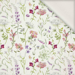PASTELL BLUMEN - Viskose Webware
