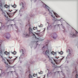 PASTEL HORROR CLOWN M. 2 - Viskose Jersey