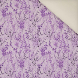 DIGITAL LAVENDER / FLOWERS- Polster- Velours