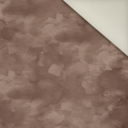 CAMOUFLAGE m. 2 / braun- Polster- Velours