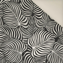 ZEBRA BLÄTTER - Polster- Velours