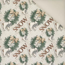 SCHLITTSCHUHE / SNOW (WINTER IN DER STADT)- Polster- Velours