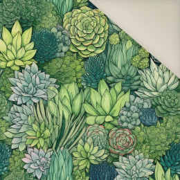 SUCCULENT PLANTS MS. 5- Polster- Velours