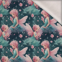 FAIRY WORLD wz.10 - Wintersweat angeraut mit Elastan ITY