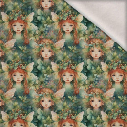 FAIRY WORLD wz.8 - Wintersweat angeraut mit Elastan ITY