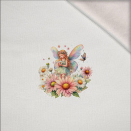 FAIRY WORLD wz.15 - panel (60cm x 50cm) Wintersweat angeraut mit Elastan ITY