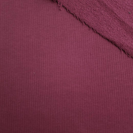 Dicker Sommersweat (P290) - AUBERGINE (D-215) 