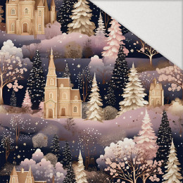 Pink Vintage Christmas wz. 2 - Hydrophober angerauter Wintersweat