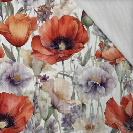 MOHNBLUMEN Ms. 5 - Baumwoll Musselin