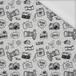 FOTOGRAF (HOBBIES UND BERUFE ) - grau / acid - Wasserabweisende Webware