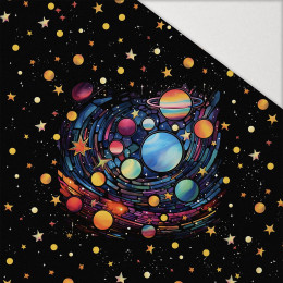 NEON GALAXY WZ.13 - Paneel (60cm x 50cm) Hydrophober angerauter Wintersweat
