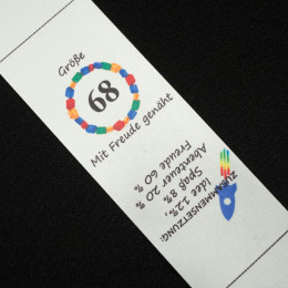 Jungs Textillabel DE - Größe 68 - 4 Stck Set