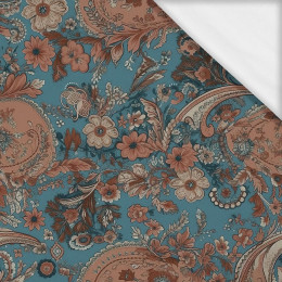 PAISLEY / Mocha Mousse - Single Jersey mit Elastan ITY
