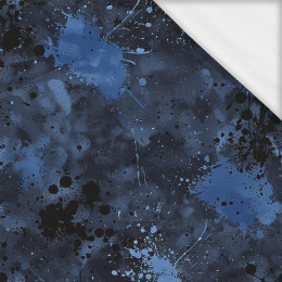 NAVY GRUNGE wz. 10- Single Jersey mit Elastan ITY