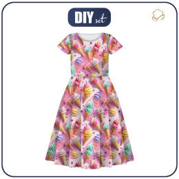 KINDER KLEID "MIA" - SWEETS WZ.16 - Nähset