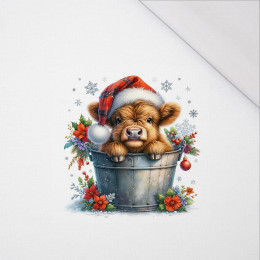 Christmas animal wz. 2 - panel (60cm x 50cm) SINGLE JERSEY 