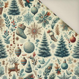 Vintage Christmas wz.26- Polster- Velours