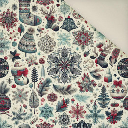 Vintage Christmas wz.30- Polster- Velours