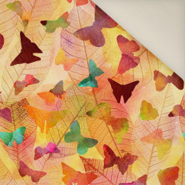 BUNTE SCHMETTERLINGE- Polster- Velours