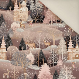 Pink Vintage Christmas wz. 3- Polster- Velours