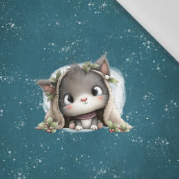 WINTER ANIMALS wz.19 - panel (60cm x 50cm)   Baumwoll Webware