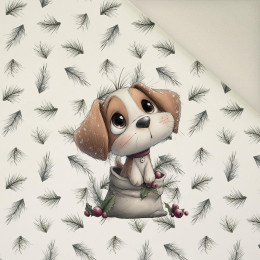 WINTER ANIMALS wz.20 - Panel (60cm x 50cm)  Polster- Velours