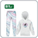 Jogginganzug für Kinder (OSLO) - Flamingo / Aquarell - Sommersweat (86/92)