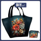 XL Tasche mit Utensilientasche 2 in 1 - Bouquet of flowers wz.5 - Nähset