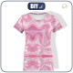 DAMEN T-SHIRT - AQUARELL Ms. 5 - Single Jersey